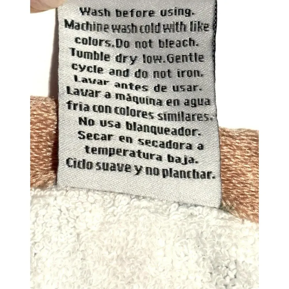 William Morris Co Bath Towel Woodland Weeds Coral Grn 1 Pc Velour NWT